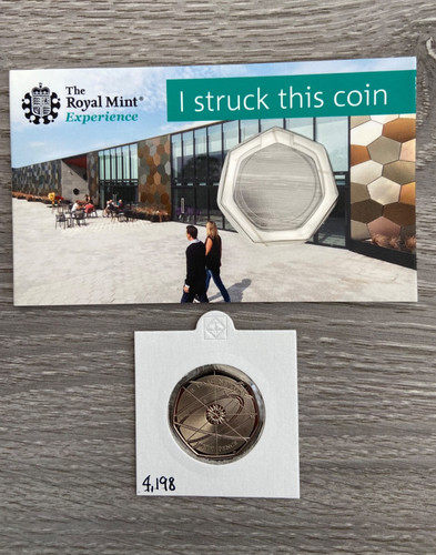 2017 sir isaac - newton, 50p