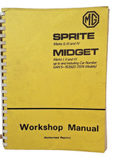 Workshop Manual Sprite MG