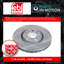 2x Brake Discs Pair Vented