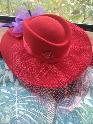 Vintage bollman woman - bollman, red