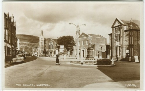 The square maesteg - the,