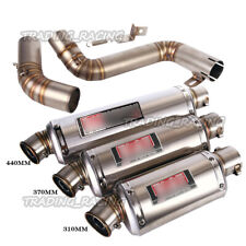 Modified Exhaust Mid Link Pipe Escape Muffler Silencer For Duke 390 200 2012-16