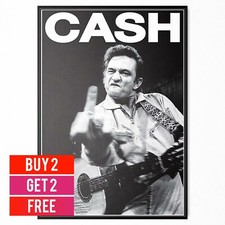 Johnny Cash Photo Poster