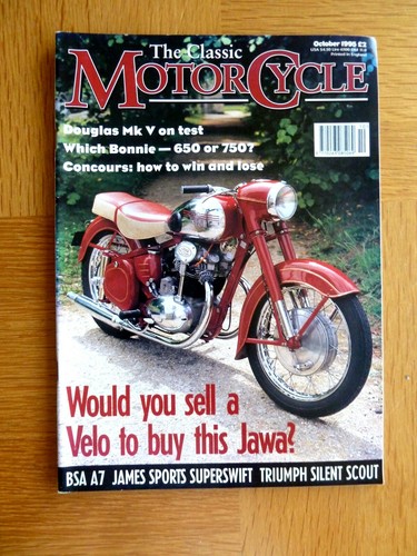 Classic motorcycle magazine - motorcycle,
