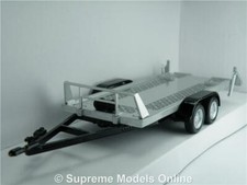 CAR VEHICLE TRAILER MODEL 1:43