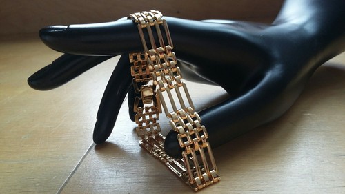 Retro 18ct yellow gold plated - retro,