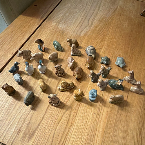 Wade ceramic animal figurines - wade,