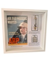 WW2 1940 ARP PIN BADGE + ARP