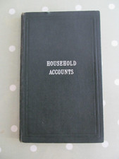 VINTAGE WEEKLY HOUSEHOLD ACCOUNTS BOOK / LEDGER BY CHARLES LETTS 1950s - UNUSED