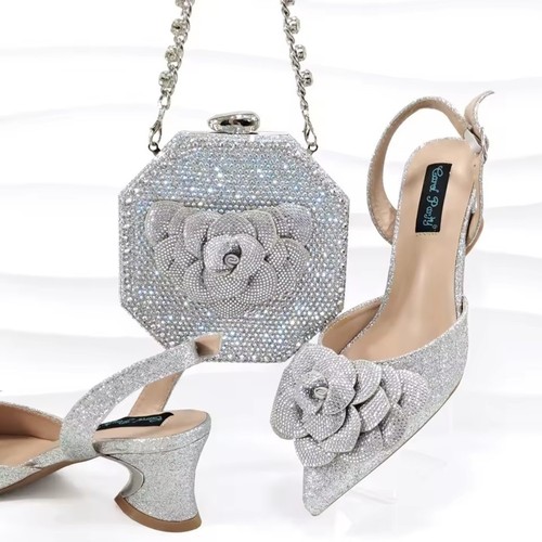 Women shoe bag set elegant - shoe, &