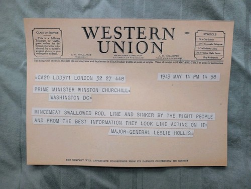 Operation mincemeat the - operation,