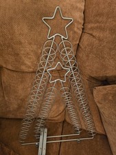 silver christmas card holder