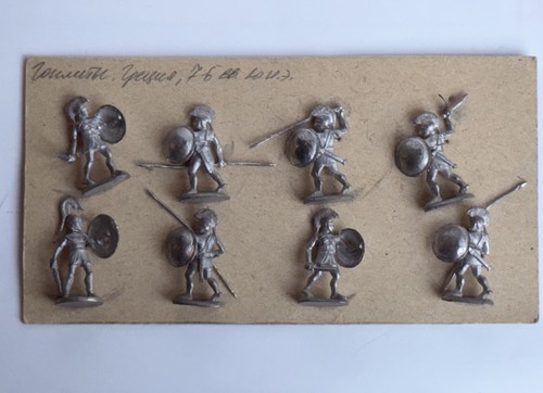 Lot pcs greek hoplite - pcs,
