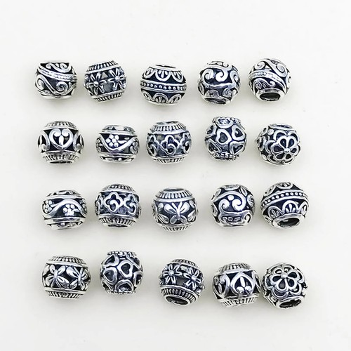 20pcs antique silver large - 20pcs,