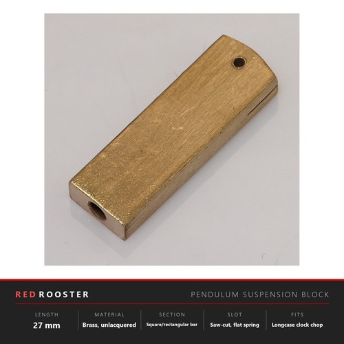 Brass pendulum suspension - brass,