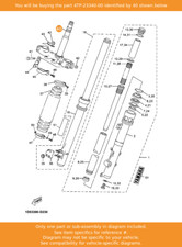 YAMAHA Under Bracket Comp