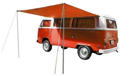 Orange sun canopy 260cm t25 - sun, t2