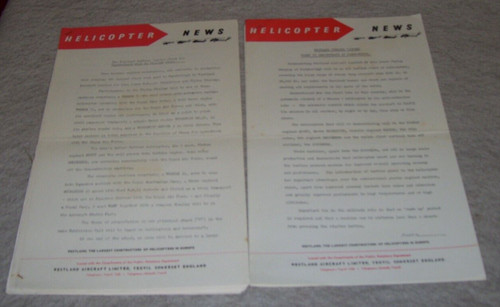 Two westland helicopter news - westland,