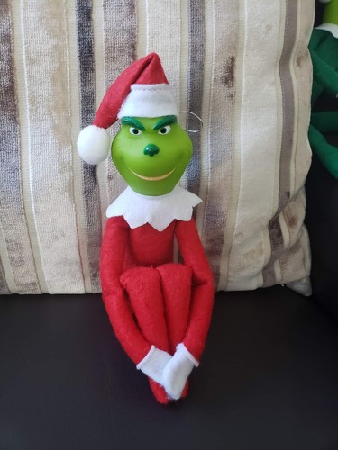 Christmas grinch doll red - christmas,