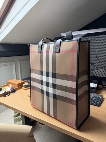 Burberry nova check tote bag - burberry,