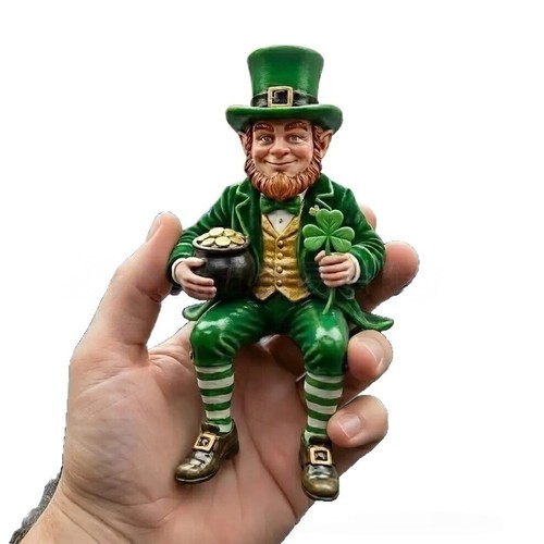 Sturdy resin leprechaun - sturdy,