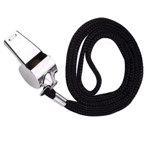2pc metal referee whistle - referee,