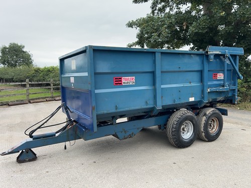 Marston ton tipping trailer - 8,