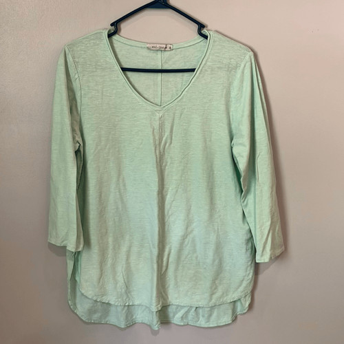 Cut loose linen - linen, mint