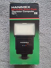Vintage Hanimex TZ1  Electronic Zoom Flash - TESTED, WORKING