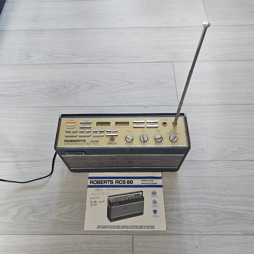 Vintage roberts rcs80 fm - vintage,