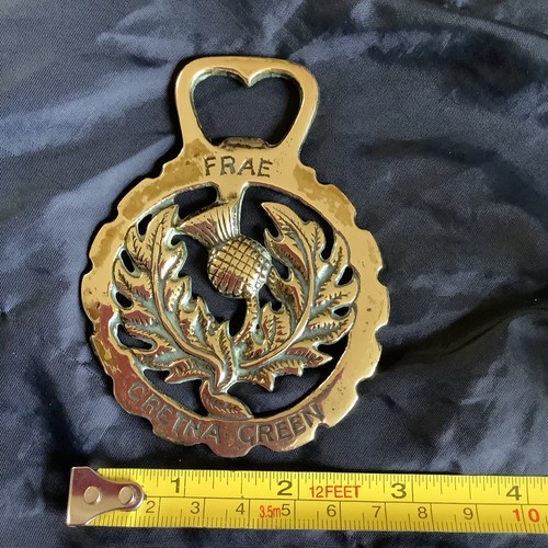 Vintage horse brass frae - horse,