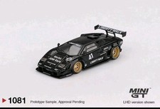 1/64 NEW Mini GT Lamborghini Countach LB-Works Black LHD MGT01081-L SEALED