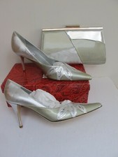 RENATA  Patent Leather Silver