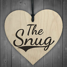The Snug Wooden Hanging Heart