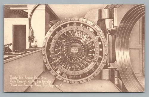 Ton safe deposit vault door - 30,