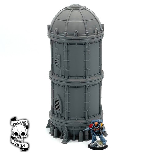 Smoke and steel grain - steel, silo