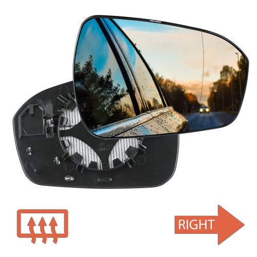 Right door wing rearview - right,