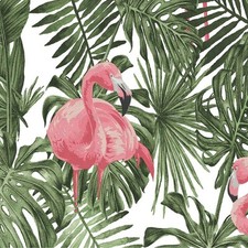 Flamingo Palm Wallpaper