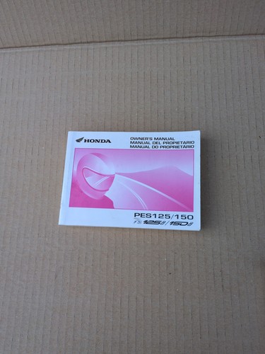 Genuine honda pes125 owners - genuine,