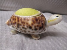Vintage Seashell Turtle Pin