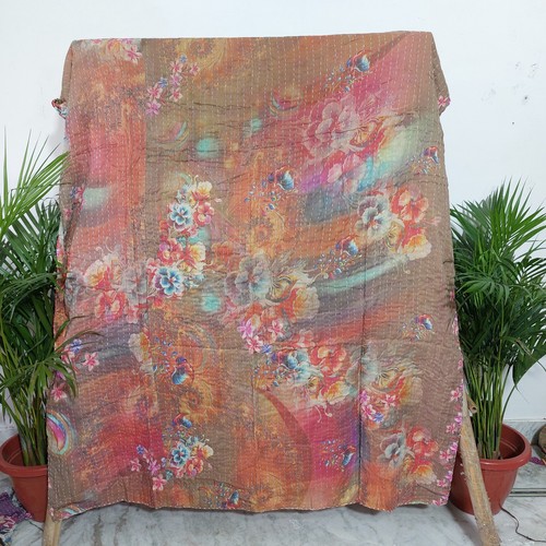 Vintage kantha quilt - kantha,