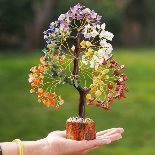Chakra crystal tree life - 7,