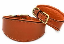 WHIPPET LEATHER DOG COLLAR