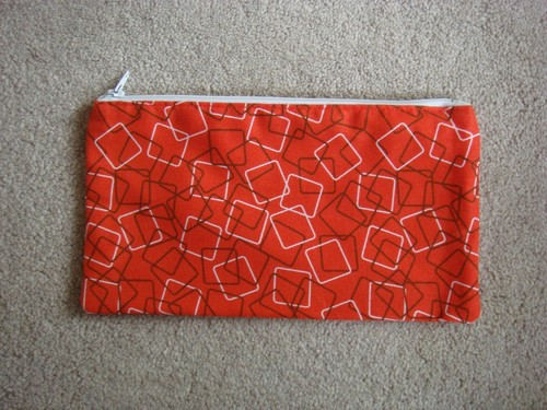 Handmade pencil case - ,, square