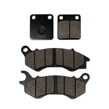 Front rear brake pads - pads, set