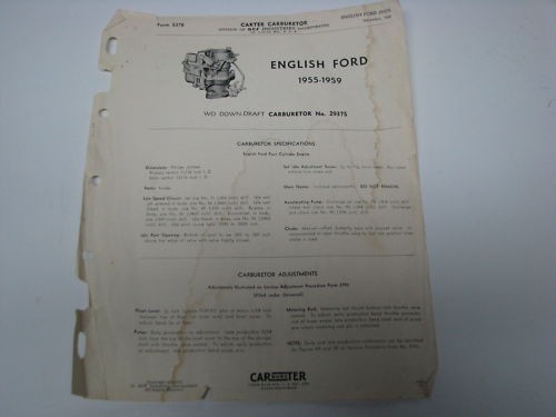 Ford anglia consul - 55-59,