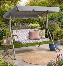 Garden Swing Chair 3 Seater