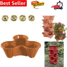 Strawberry planter stacking - planter,