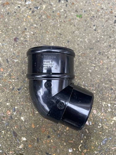 Polypipe 68mm round downpipe - 68mm,