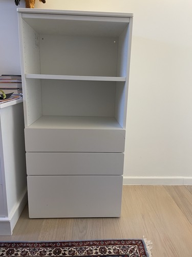 Ikea wooden wardrobe with - ikea,